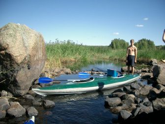 заводь перед плотиной